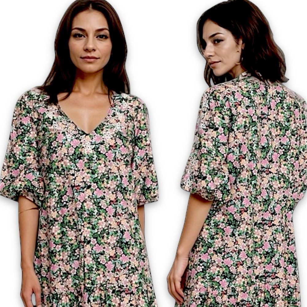 Johnny Was Rebekah Poplin Dress - Picture 10 of 16